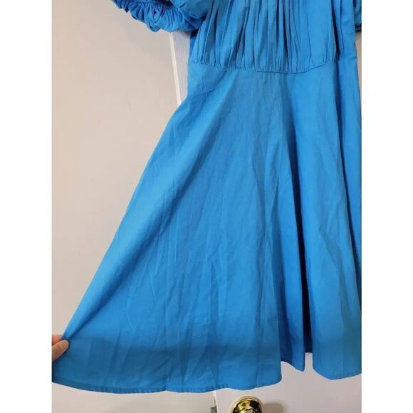 Abercrombie and fitch Blue Poof Dress S NWT - Picture 4 of 7